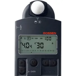 Gossen Digipro F 2 Belichtungsmesser (Belichtungsmesser), Blitzgerät Zubehör, Schwarz