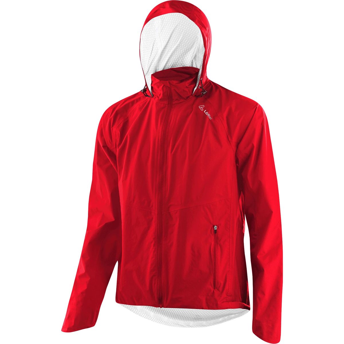 Löffler Men Jacket With Hood CF WPM Pocket red (551) 58 27792-551-58