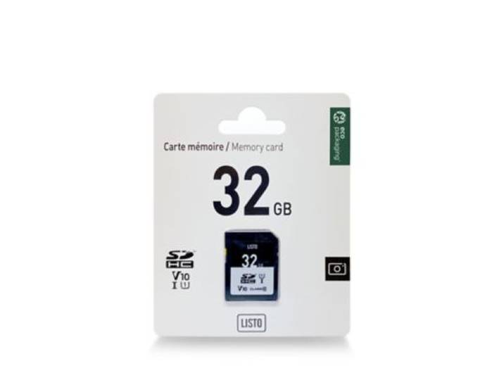 Listo - Carte Sd 32go Sdhc
