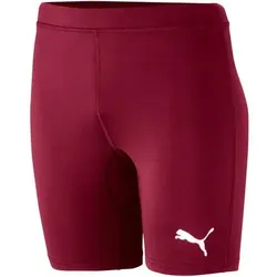 PUMA Herren Tight LIGA Baselayer Short Tight, Größe S in Rot Rot