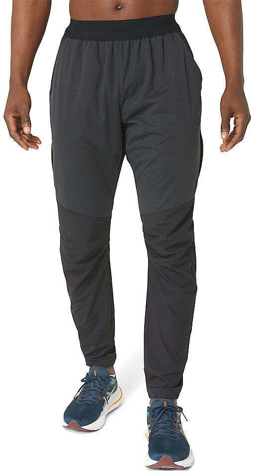 ASICS Herren Laufhose Winter schwarz   XL M