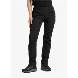 Didriksons, Damen, Outdoorhose, Women's Tind Pants (36, S), Schwarz