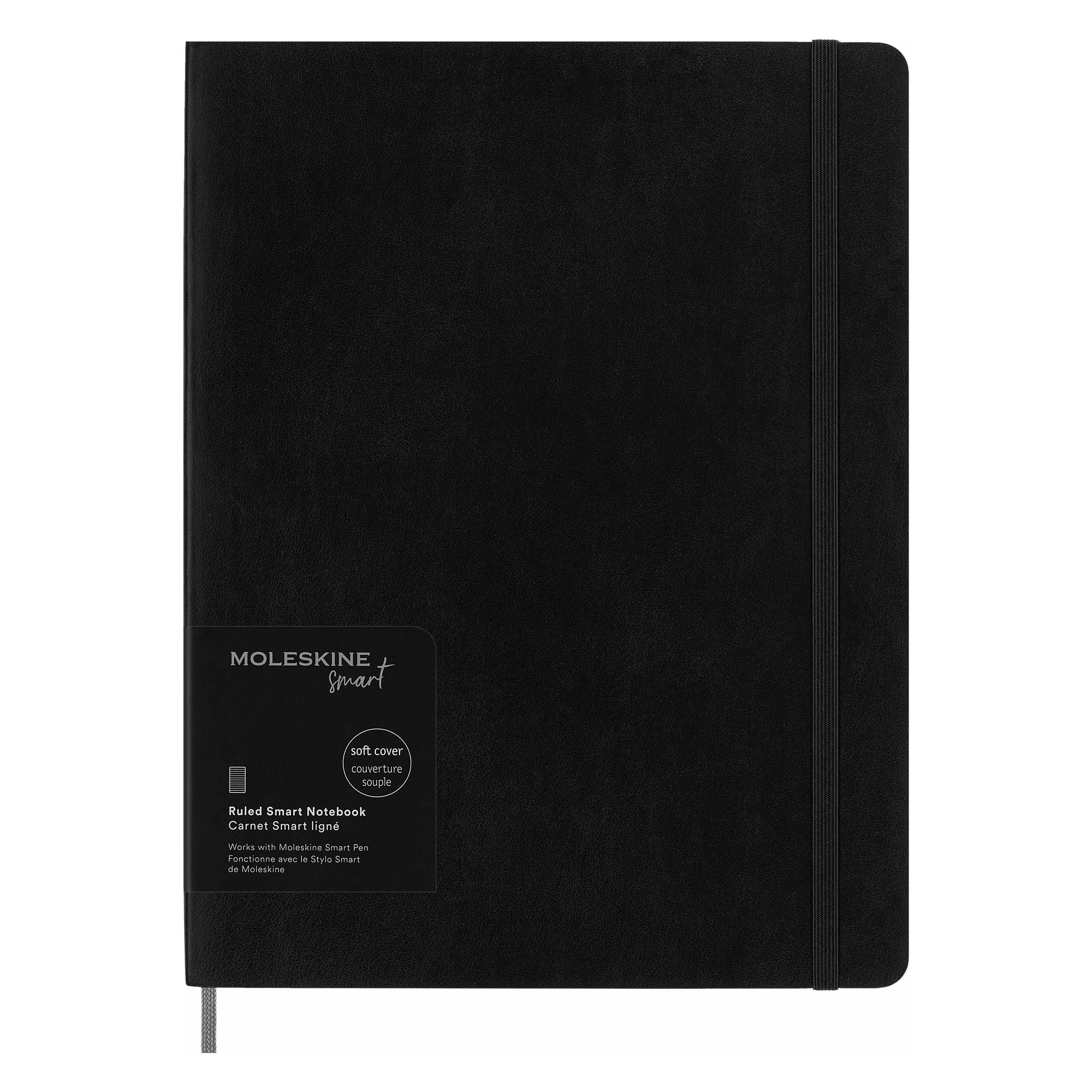 Moleskine Smart NB liniert XL SC Swrz (XL, Liniert, Weicher Einband) (K5 096389306)