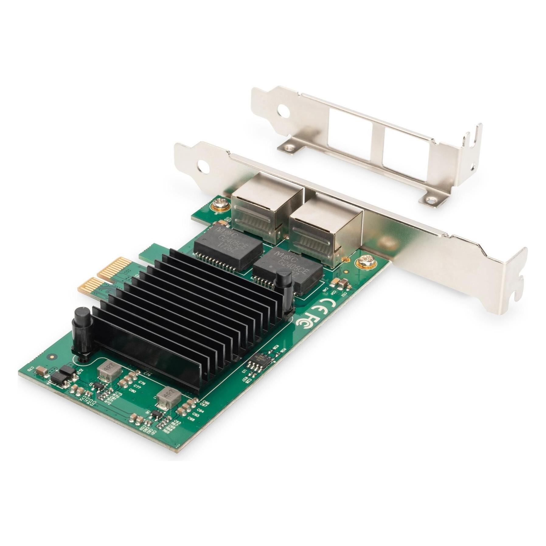 Digitus Dual Gigabit Ethernet PCI Express Karte (Mini PCI Express) (DN-10132)