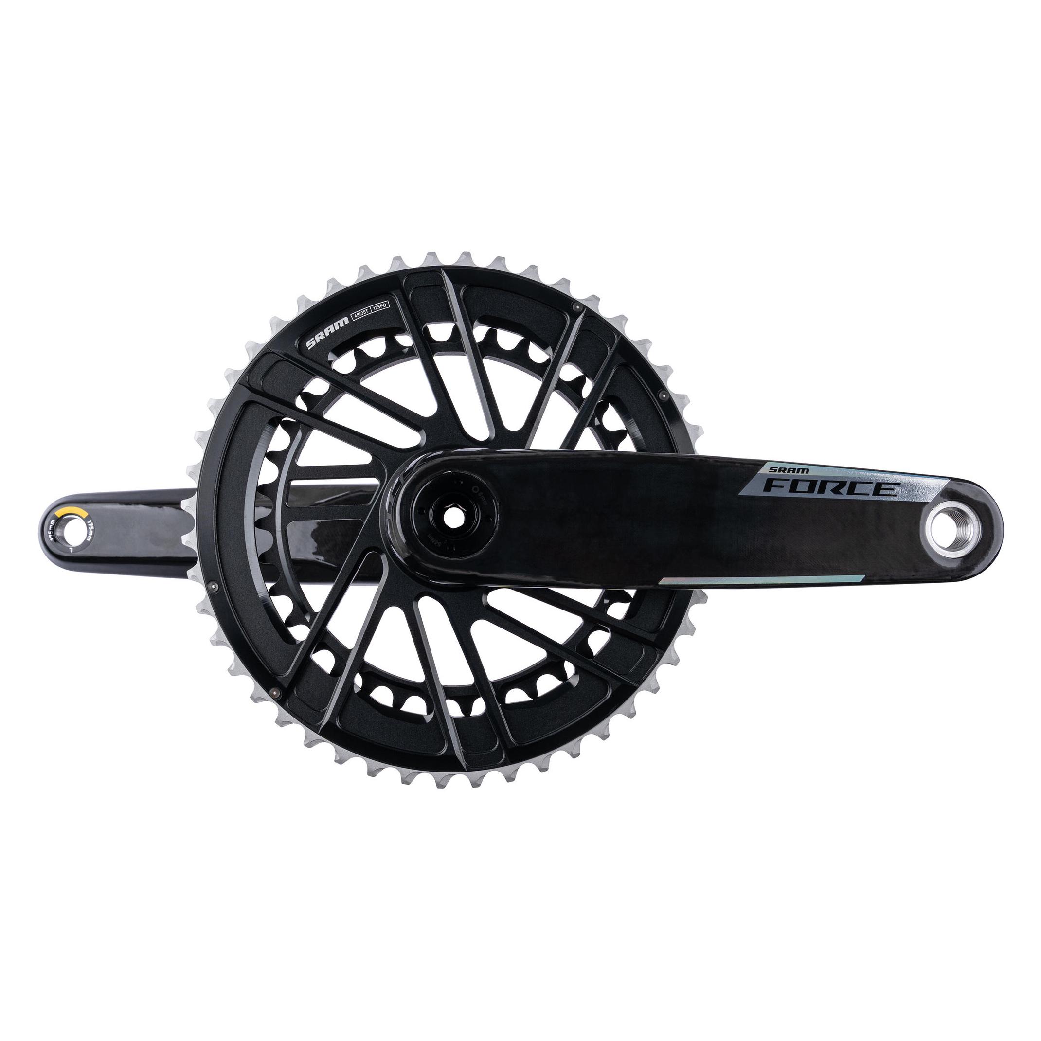 Sram Force E1 DUB DM 2x12-fach Carbon Kurbelgarnitur (175 mm) (00.6118.738.011)