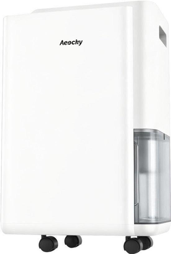 Luftentfeuchter, Kompaktmodell, 25 Liter pro Tag - 360 Watt Leistung - 1,9 Liter Tank - Weiß - Für Schlafzimmer, Badezimmer, Keller