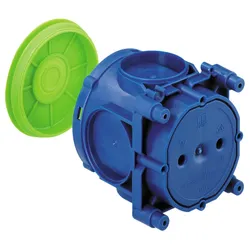 Spelsberg 97276001 Großrohrdose, sonstige, Schutzart IP30, geeignet für Betonbau, Bemessungsisolationsspannung 400V AC, VDE, halogenfrei U 71 K GRO