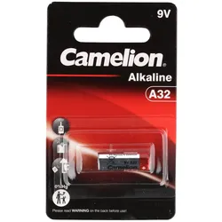Camelion LR32A Alkaline Batterie A32 LR 32 A für Fernbedienungen 9 Volt, Abmessungen 7,7 x 21,8mm