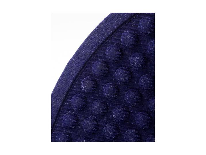 Fussmatte House Doctor Entry, 75 x 45 cm , blau, B:45cm L:75cm, Gummi, Polypropylen (PP), Teppiche, Fussmatte
