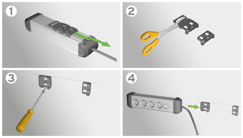 Brennenstuhl Premium-Protect-Line 6 Way 5m