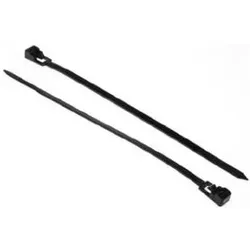 RS PRO, Nylon 66 lösbar Schwarz 4,5 mm (300 mm)