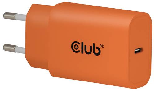 club3D CAC-3023 USB Ladegerät 30 W Orange Innenbereich