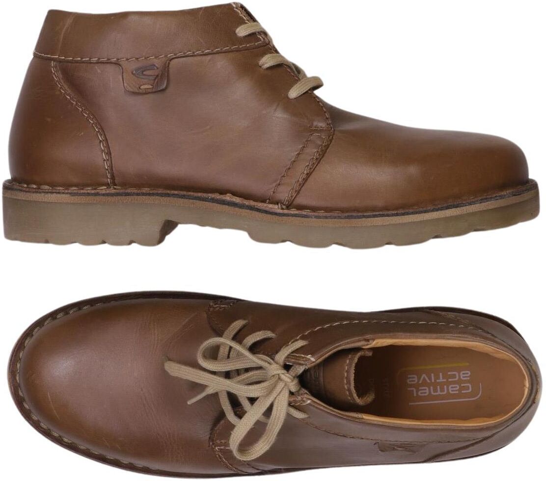 camel active Herren Stiefel, Braun, Gr. EU 44, Leder - Second Hand