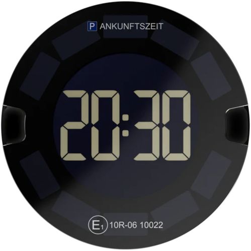 OOONO P-Disc No3 schwarz elektr. Parkscheibe fürs Auto