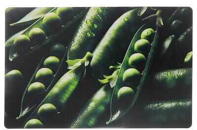 IH Casa Decor Plastic Placemat Snow Peas - Set of 12