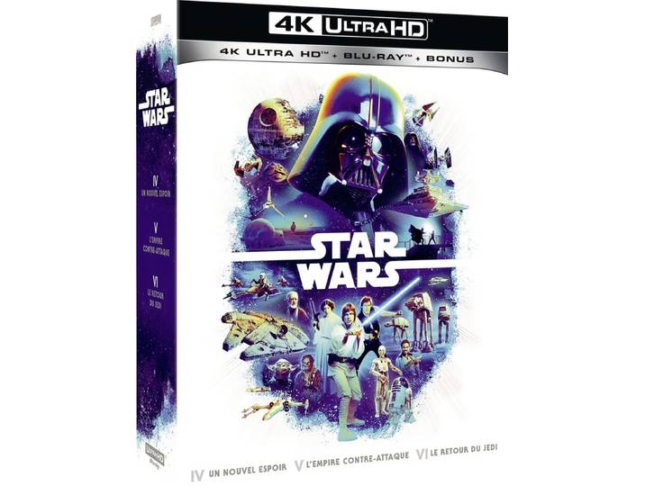 Star Wars - Épisodes 4 à 6 : Un nouvel espoir + L'Empire contre-attaque + Le Retour du Jedi