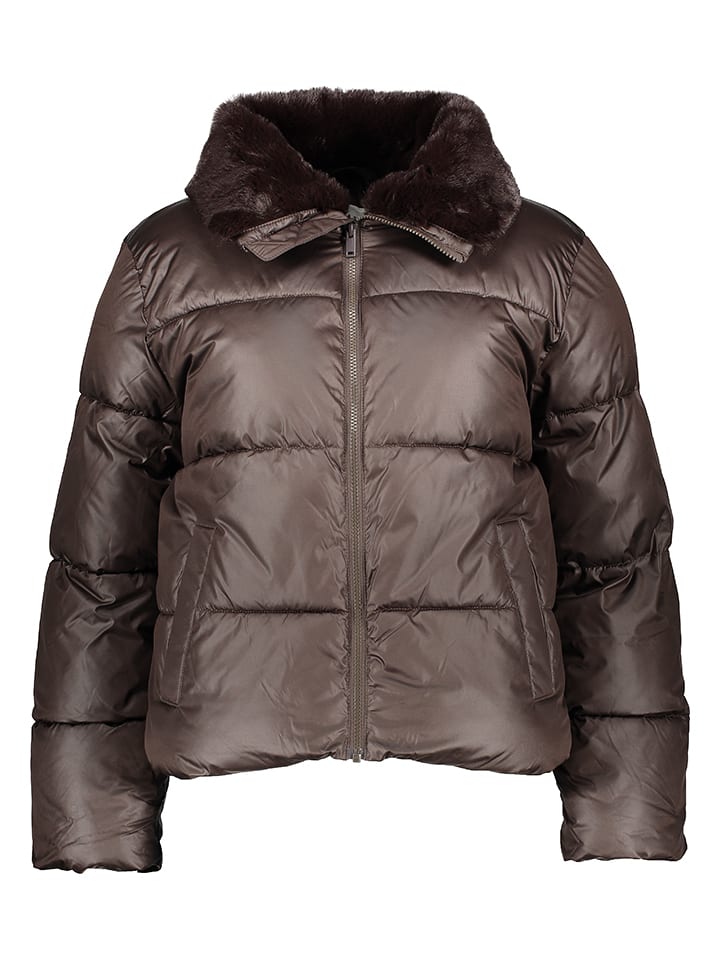 GAP Winterjacke in Dunkelbraun - XL