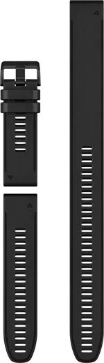 Garmin Silicone QuickFit 26 - Schwarz (+ extra lang)