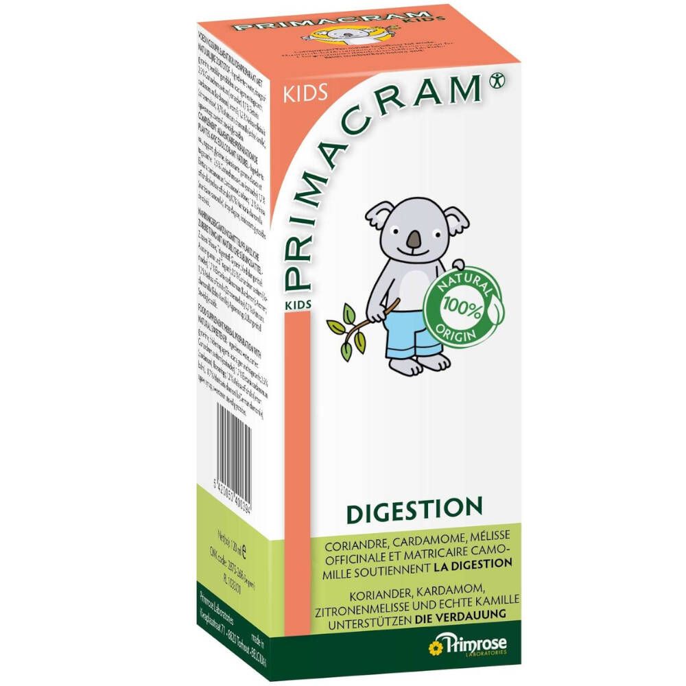 Primrose Primacram Kids Spijsvertering ok Nlfren 120 ml Lösung