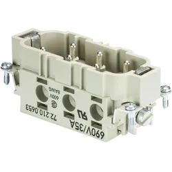 Wieland Steckereinsatz, Elektronikkabel + Stecker