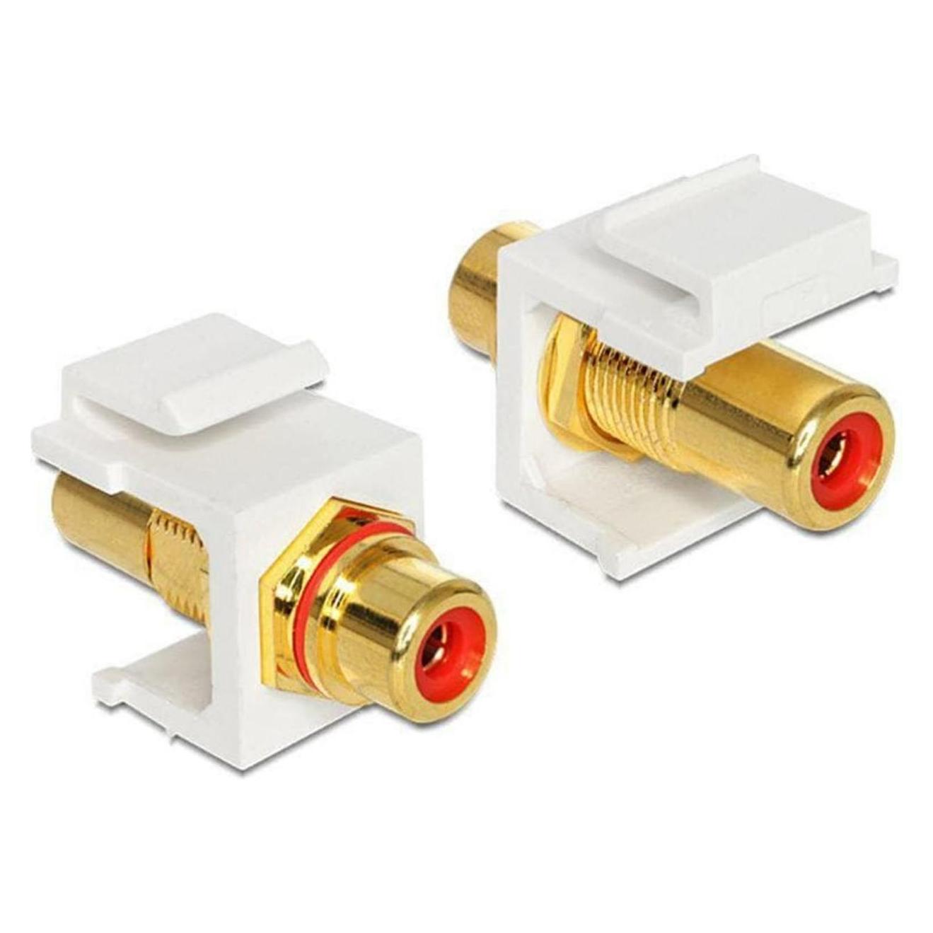 Delock Keystone Cinch (Doppelkupplung) (86308)