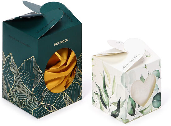 Pixartprinting Caja de regalo con cierre de flor personalizadas