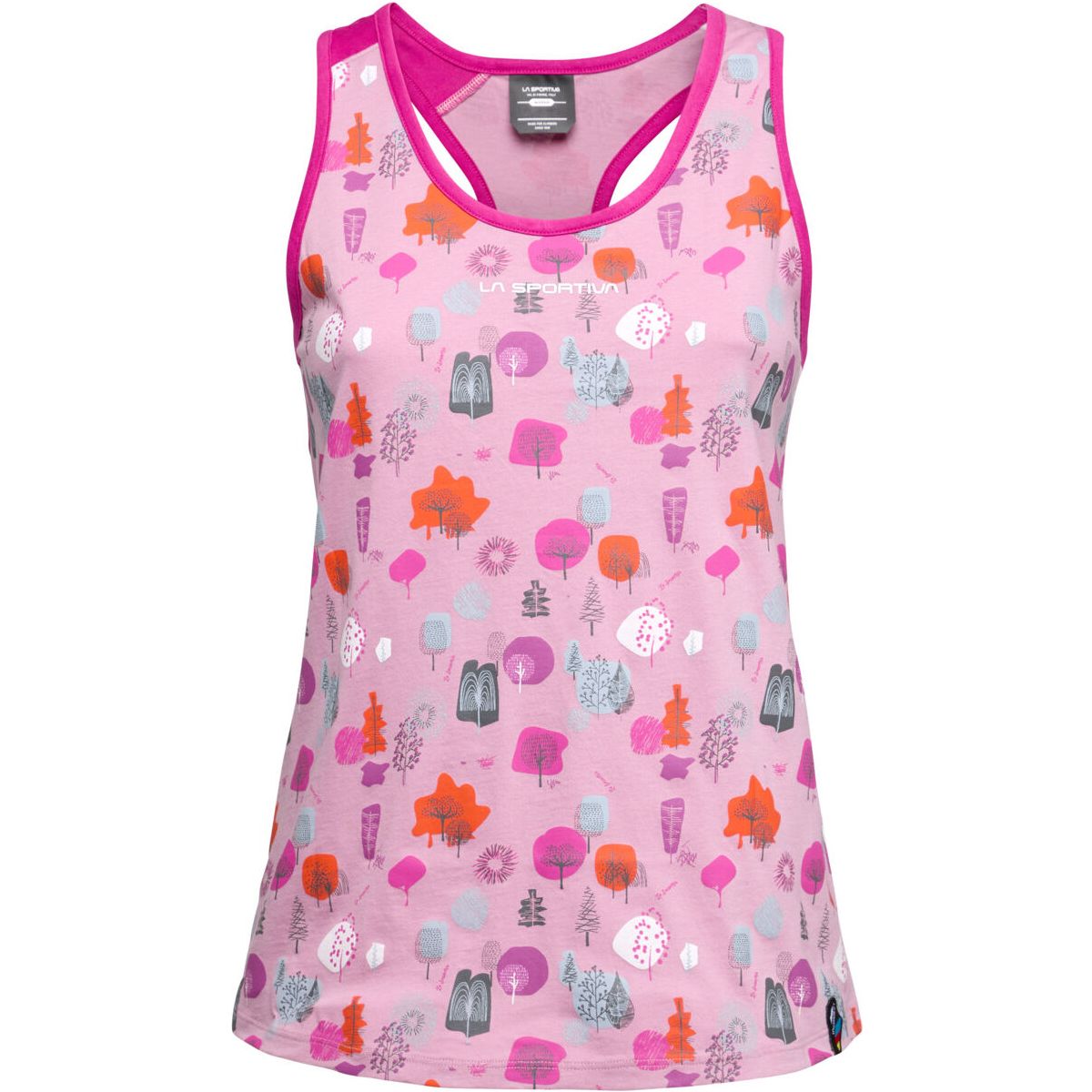 La Sportiva Botanic Tank Women rose/springtime (P12P11) M ZACE026P12P11M