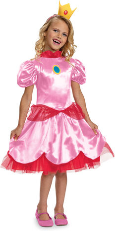 SUPER MARIO Kinder-Kostüm "Prinzessin Peach"