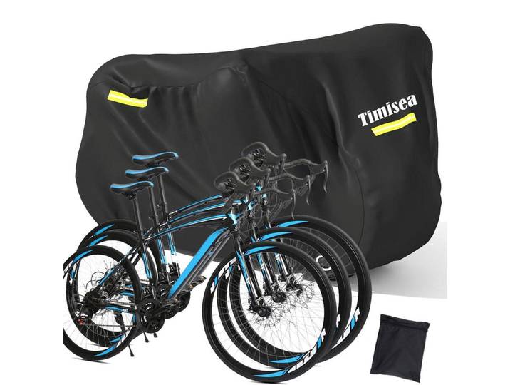 Fahrradabdeckung Wasserdicht 210 x 112 x 112 cm, Schwarz, 112x112x205 cm, Freizeit & Co, Sport & Fitness, Fahrräder, Fahrradzubehör