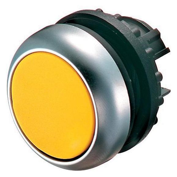 Eaton Illuminated PB, raised, yellow (M22-DRL-Y)