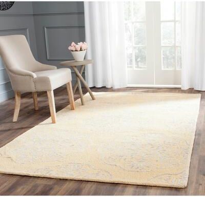 SAFAVIEH Handmade Bella Dinah Modern Floral Wool Rug