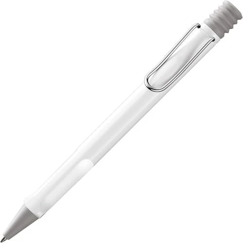 LAMY Kugelschreiber safari weiß Schreibfarbe blau, 1 St.