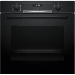 Bosch Hausgeräte EB-Backofenset Express, Backofen Einbau, Schwarz