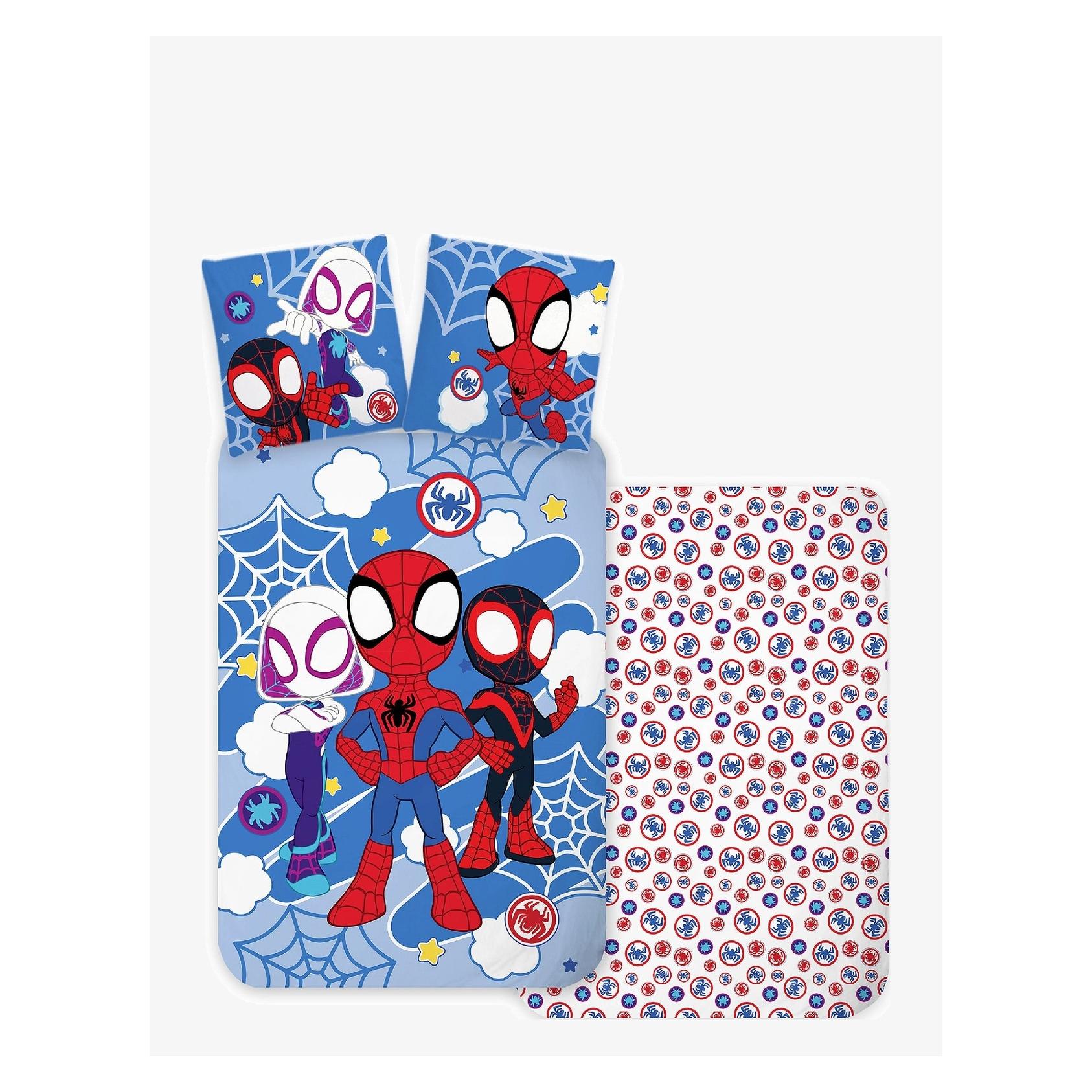 BrandMac Bed Linen - Adult Size 140 x 200 cm - Spidey (1001016) (200 x 140 cm) (1001016)