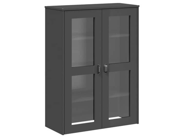 vidaXL Highboard Aufsatz für Highboard VIKEN Anthrazit Holzwerkstoff (1 St)