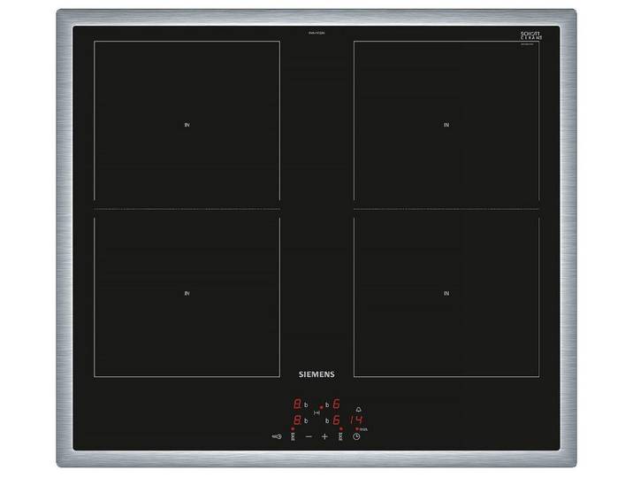 SIEMENS Elektro-Kochfeld EM645CQB6E, herdgebunden, Powerboost-Funktion, Timer, TouchControl-Bedienung