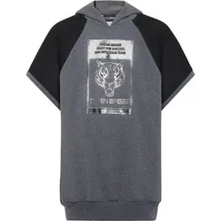 PLEIN SPORT Hoodie TIGER, Größe L in Grau 72