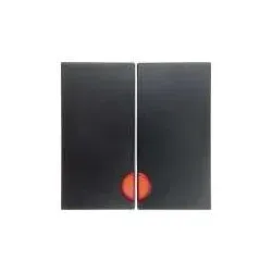 Wippen mit roter Linse (anthrazit)