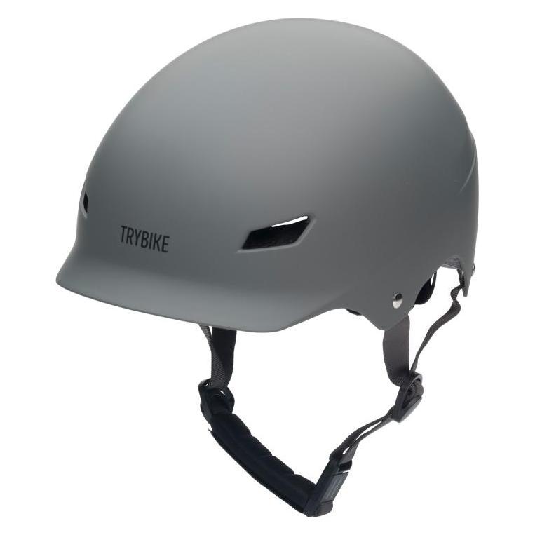 Trybike Retro Helmet - Vintage Matte Grey - S/M (47 - 58 cm) (30COCO19SM)