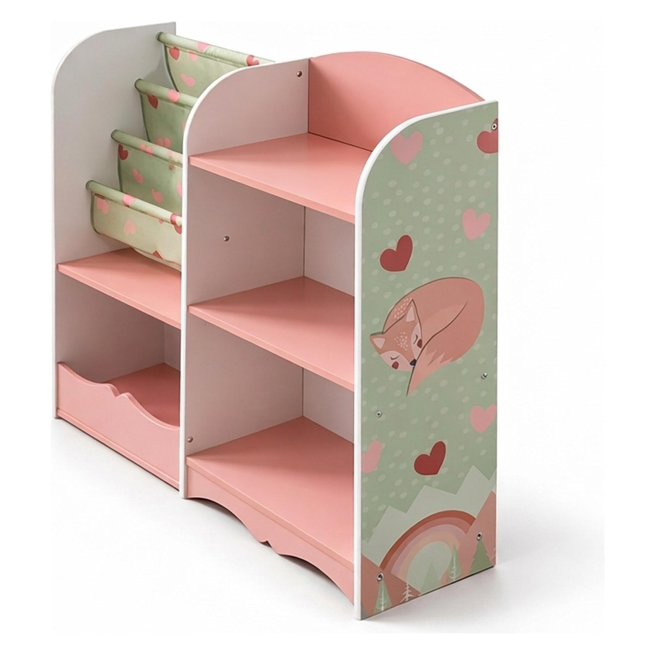 Relaxdays Kinderregal (82 x 26 x 80 cm) (4052025526320)
