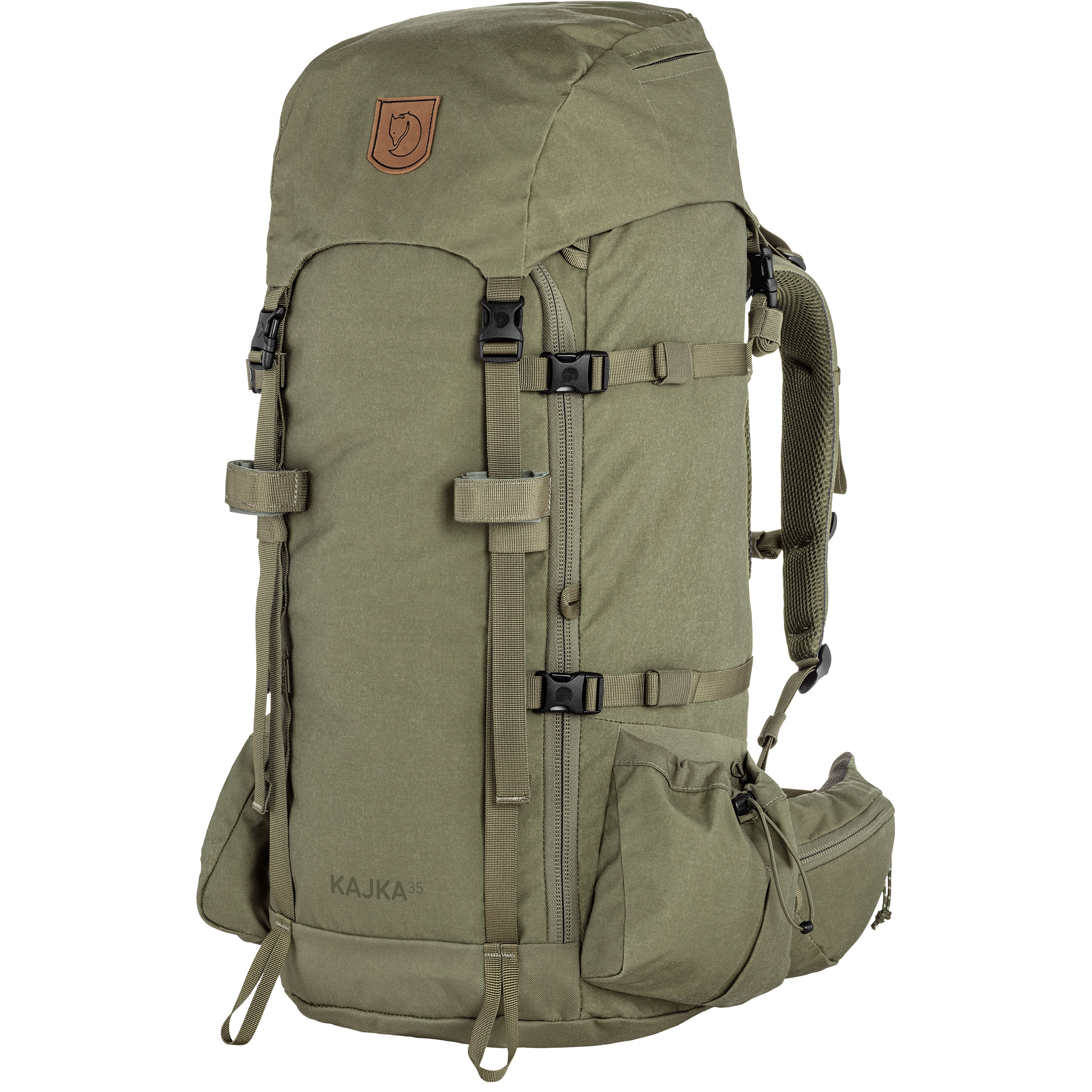Fjällräven Kajka 35 Wanderrucksack gruen Größe 35L | S-M Trekking Wasserabweisend