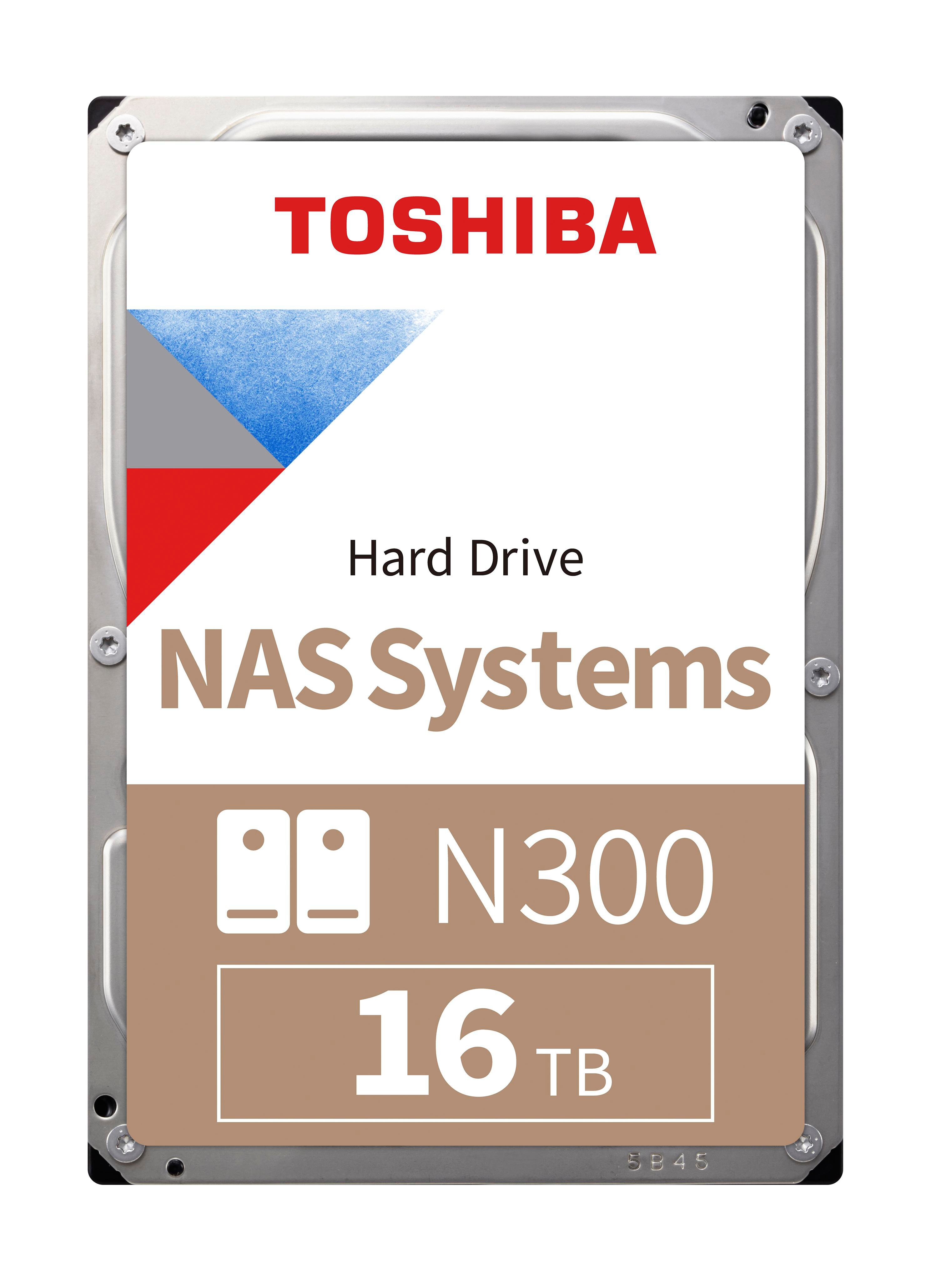 Toshiba N300 HDWG51GUZSVA Bulk HDD Festplatte 16 TB 3.5" 7200rpm