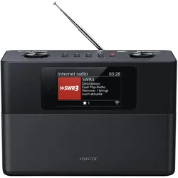 Kenwood CR-ST200S-B (DAB+, FM, Internetradio, Bluetooth, WLAN), Radio, Schwarz