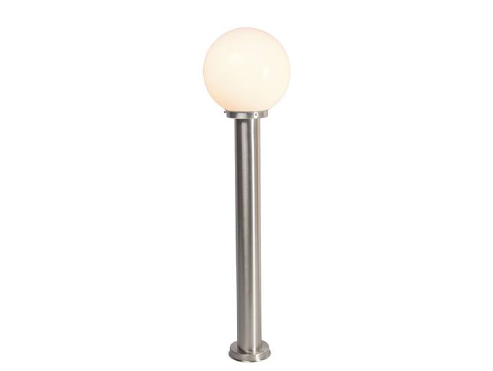 Lampadaire d'extérieur moderne en acier inoxydable 100 cm avec