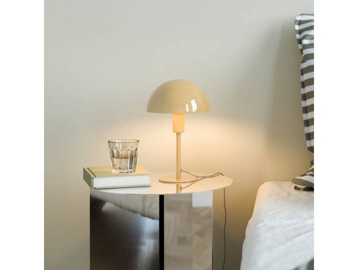 Mini lampe à poser Ellen Yellow - Nordlux Ellen Mini - Salon / séjour - Scandinave - Métal - Avec abat-jour