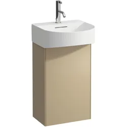 LAUFEN SONAR Waschtischunterbau, eine Tür, Scharnier links, passend zu Handwaschbecken 815341, H4054810340401, Farbe: Gold