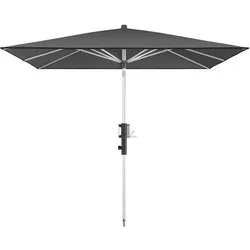 Doppler Ampelschirm Phoenix 245 x Polyester Grau Dunkelgrau