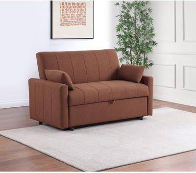 Coaster Portland Boucle Upholstered Sleeper Sofa Bed - 59.75'' x 34.00'' x 36.50''