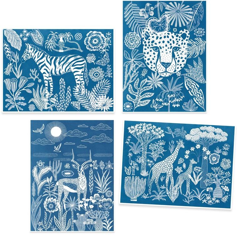 Cyanotype Savane nocturne - Djeco