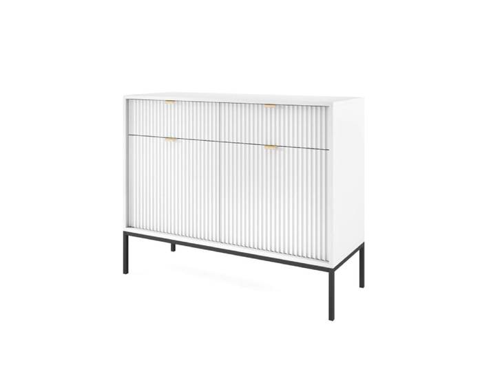 Buffet coloris blanc 104 x 39 x 83 cm